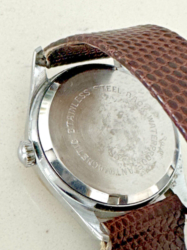 Vintage Watch TYZOC De Luxe 21 jewels Mechanical Steel Case Swiss - Picture 3 of 5