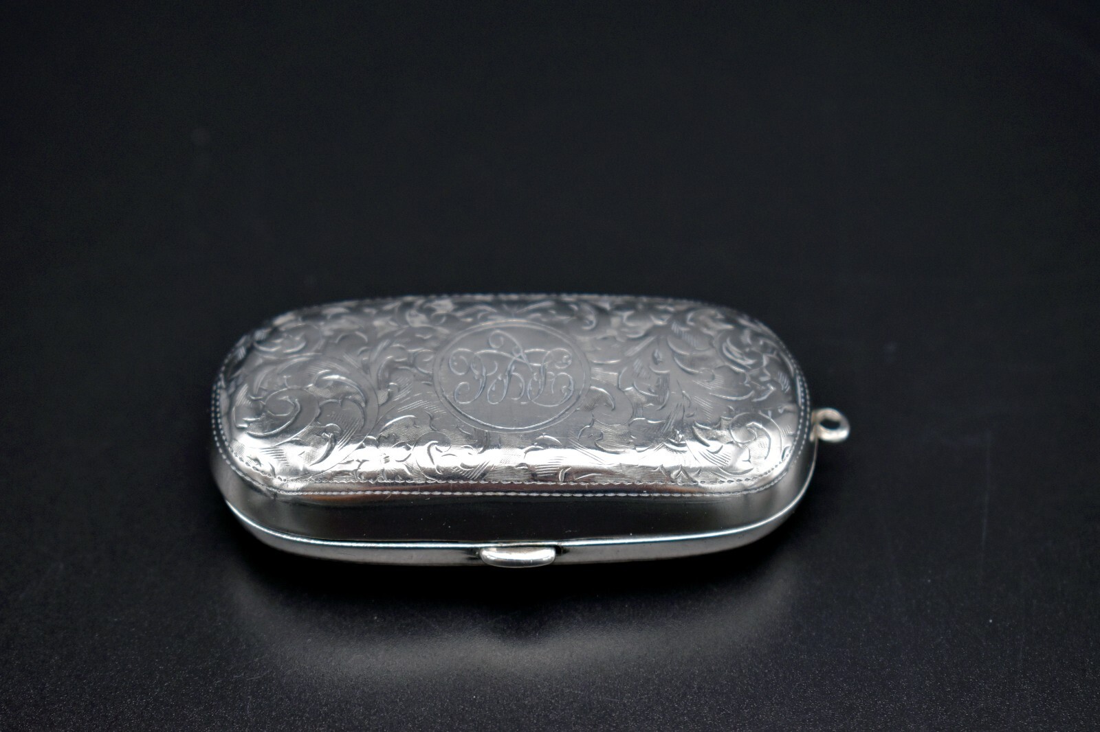 Edwardian Sterling Silver Double Sovereign Case 1910
