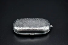 Edwardian Sterling Silver Double Sovereign Case 1910