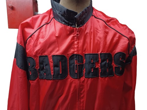 G-III Sports by Carl Banks NCAA Wisconsin Badgers Warm Up Jacket Full Zip MENS L - Picture 2 of 8