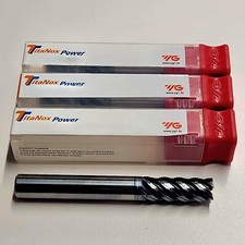 YG-1 TitaNox- 5 Flute Carbide End Mills 3/8" .06 RAD. Part#UGMG34912 (3PC)