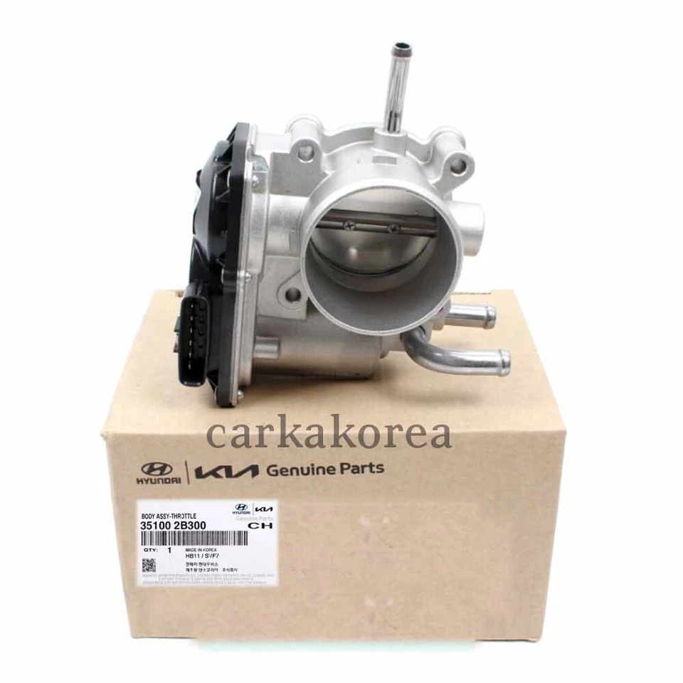 🚀Cuerpo de acelerador genuino 351002B300 para Accent Veloster Rio Soul solo 1,6 L Foto 2 de 4