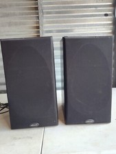 Polk Audio RT35i Bookshelf Speakers Black Wall Mount 125 Watt Tested