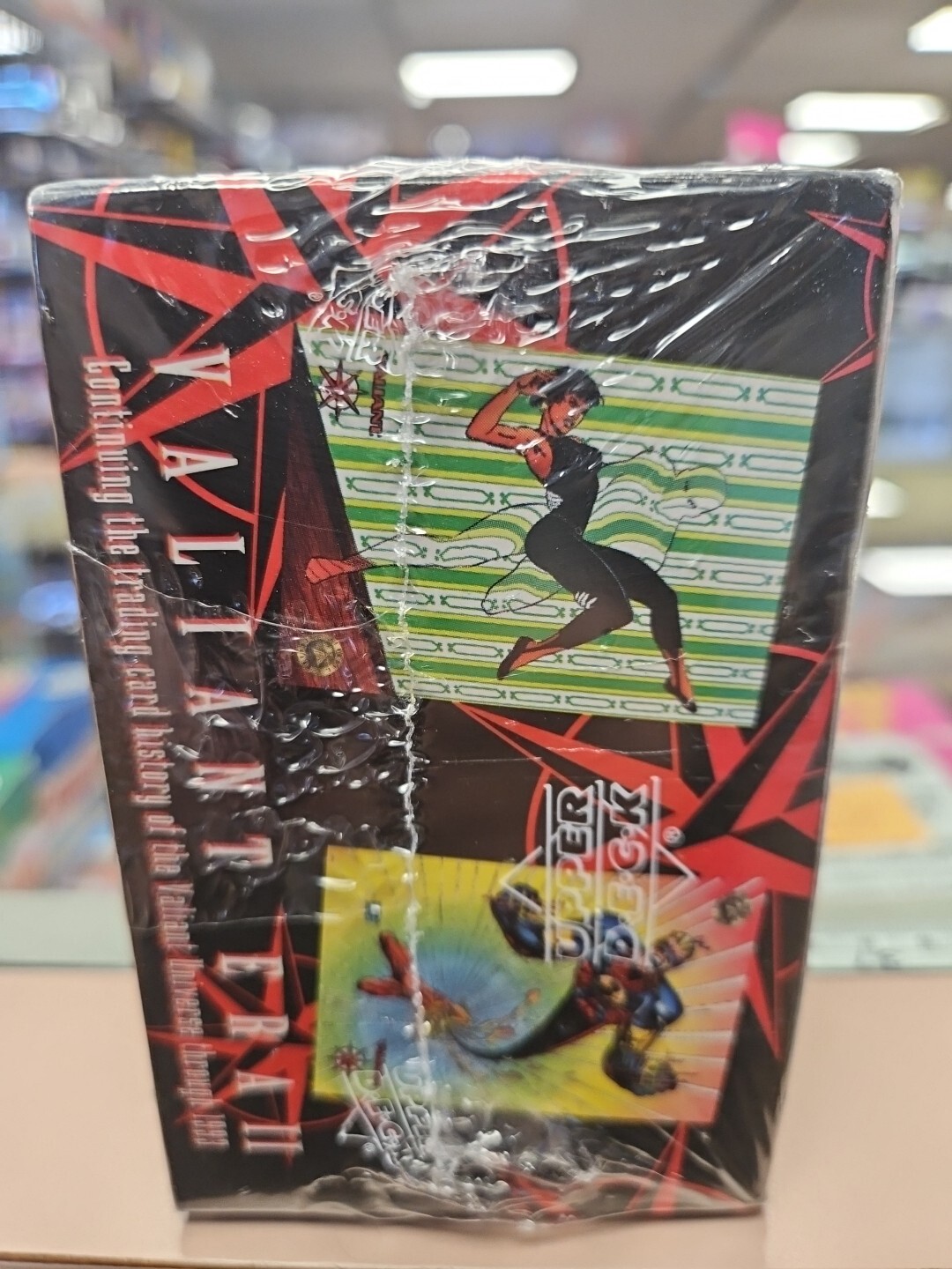 Rare Vintage 1994 Factory Sealed Valiant Era 2 II Upper Deck Trading