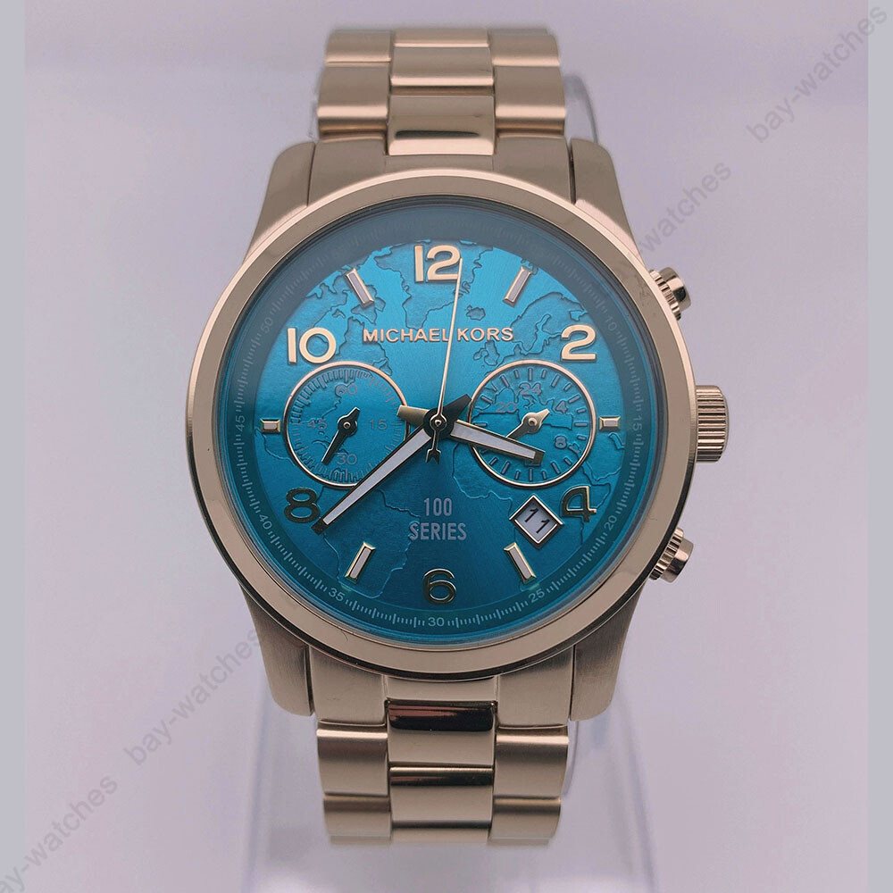 michael kors watch turquoise
