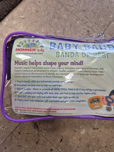 Hohner Kids Baby Band Musical Instrument Gift Set - Picture 3 of 3
