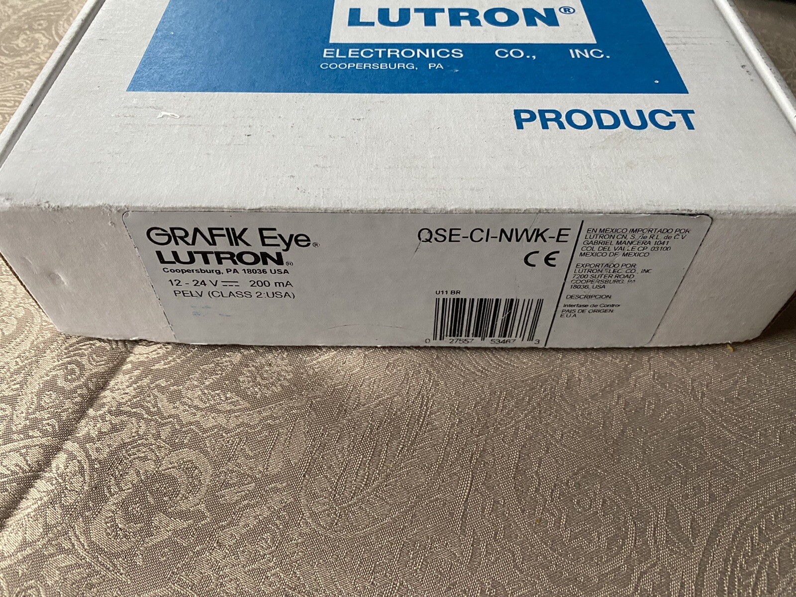 Lutron Grafik Eye QSECINWKE Control Interface eBay