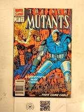 New Mutants #91 FN-VF Marvel Comics comic book 22 JW63
