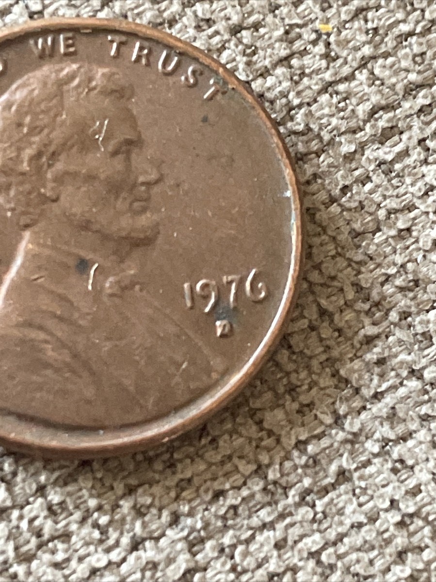 その他 duepecorecontono888 1976 D Lincoln Cent Penny Variety Error DDO Filled D Actual