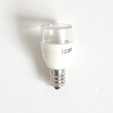 LED E12 Sewing Machine Light Bulb Cool White 45mm Compact Bayonet Fitting 