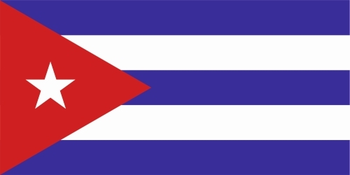 Cuba lfd0097 Autocollants pour Voiture Autocollant Drapeau Pays