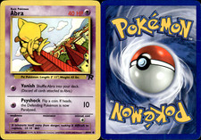 Pokemon Abra 49/82 Vintage Pokemon Card | Team Rocket   TCG | Unlimited