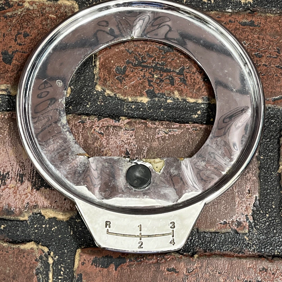 71 72 73 Ford Pinto 4 velocidades bisel de cambio de piso OEM D22B-7E391-AA Foto 4 de 4