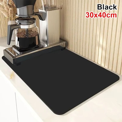 1Pcs Super Absorbent Drainage Mat Draining Pad CoffeeMat Kitchen Tableware - Bild 13 von 24