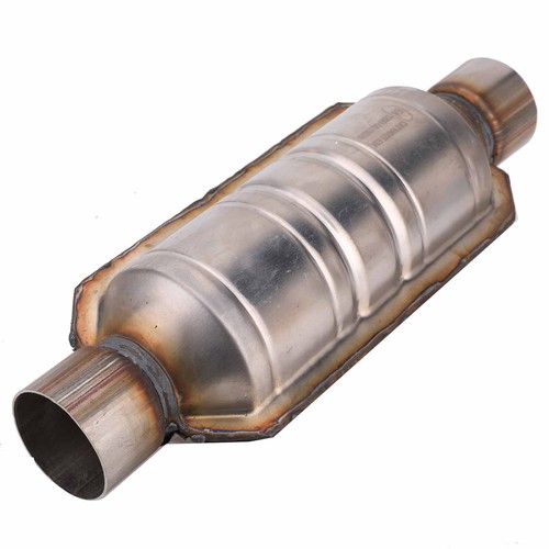 Weld-On 2.5" UNIVERSAL Three-way Catalytic Converter Cat Fast Shipping US EPA - Picture 10 of 14