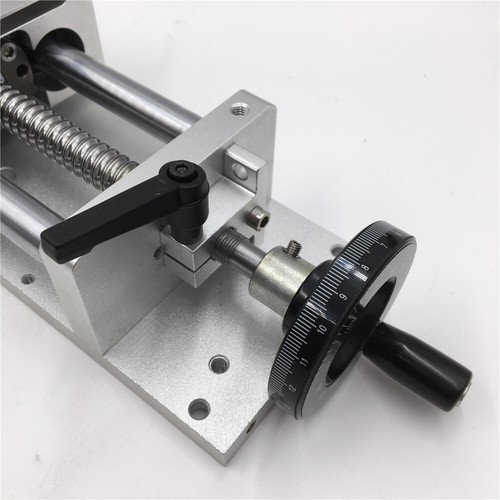 Manual Cross Sliding Table 600mm Linear Rail Module Slide Actuator & Handwheel - Picture 5 of 9