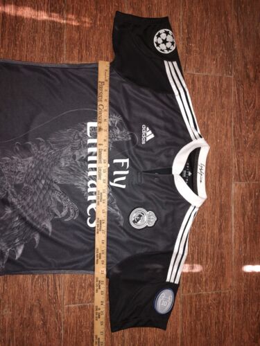 Adidas Real Madrid Chicharito Yohji Yamamoto Black Third Jersey Shirt Dragon L - Picture 3 of 12