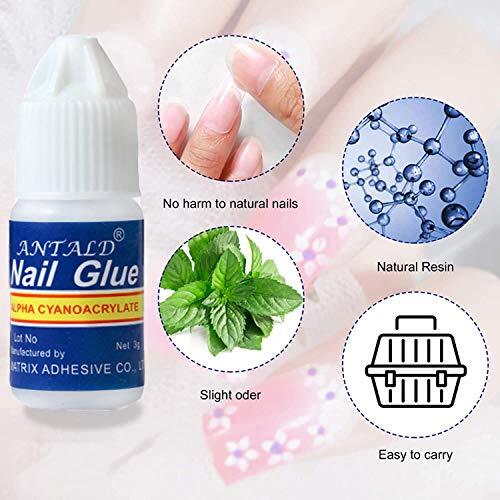 Nail Glue,Super Strong Nail Glue for Acrylic Nails,Professional Nail Tip Glue... - Picture 3 of 7