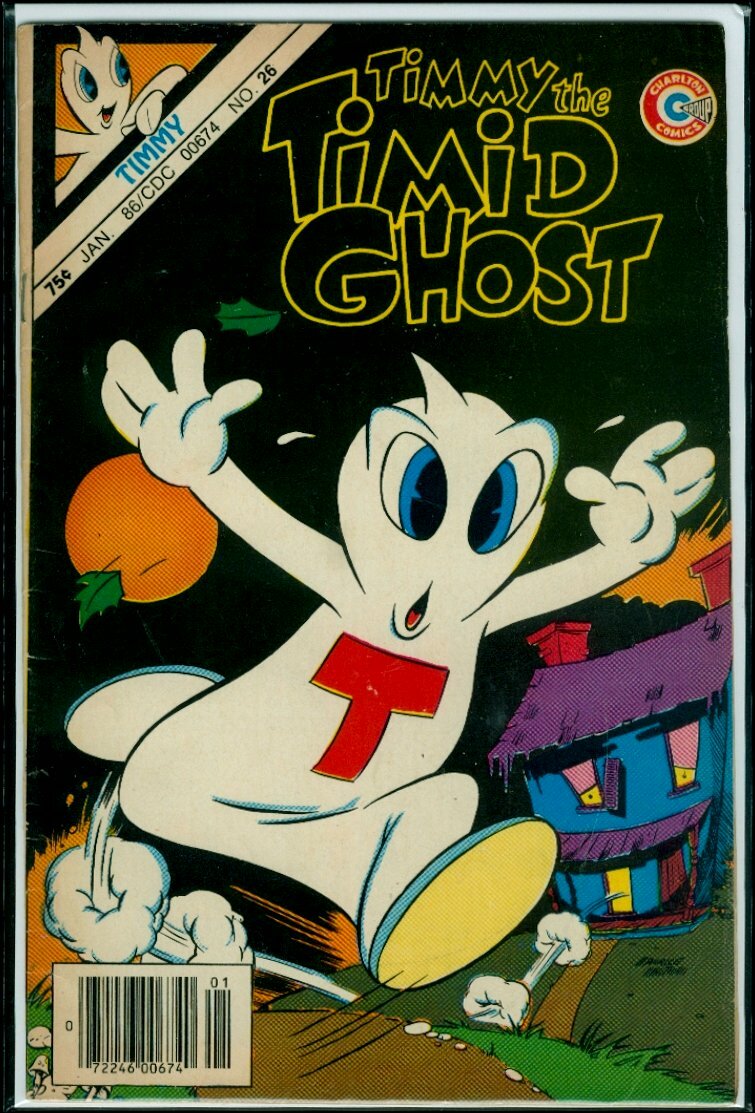 メイ Charlton Comics Timmy The TIMID GHOST #26 VG/FN 5.0 | eBay