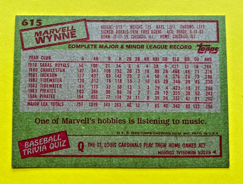 Topps Baseball cards 1985. Pick what you need to complete your set. #601-#792 - Picture 31 of 379