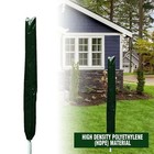 Parasol Cover Green Heavy Duty for Outdoor Waterproof Garden Patio By SUL