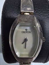 CROTON MOTHER PEARL DIAL, LADIES QUARTZ WATCH, NEW BATTERY