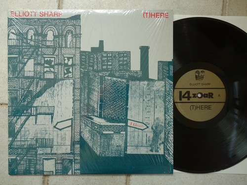Elliott Sharp – (T)here Vinyl LP Zoar Records ZOAR 14 Jazz-Rock, Avantgarde - Picture 3 of 3