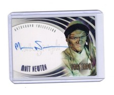 FARSCAPE SEASON 3 MATT NEWTON #A16 AUTOGRAPH JOTHEE 2002 RITTENHOUSE