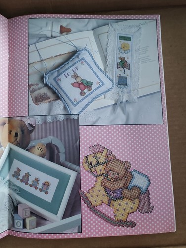 "FOR LITTLE SWEETIES" LEISURE ARTS #2589 Cross Stitch Booklet - Birmingham - Bild 9 von 12