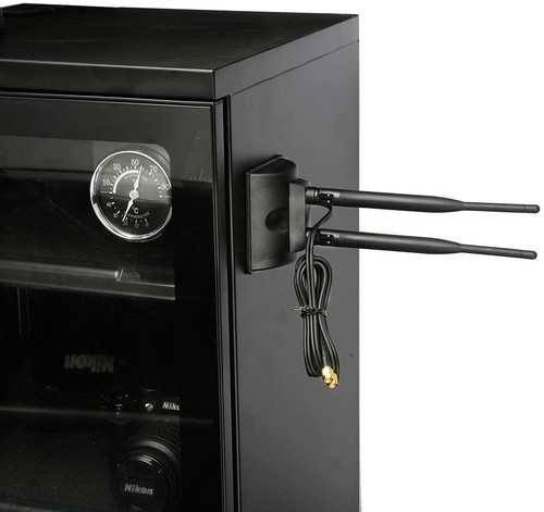 Dual Band Dual WiFi Antenne RP-SMA 2,4/5/5,8GHz Magnetfuß für WLAN Router - Bild 8 von 8