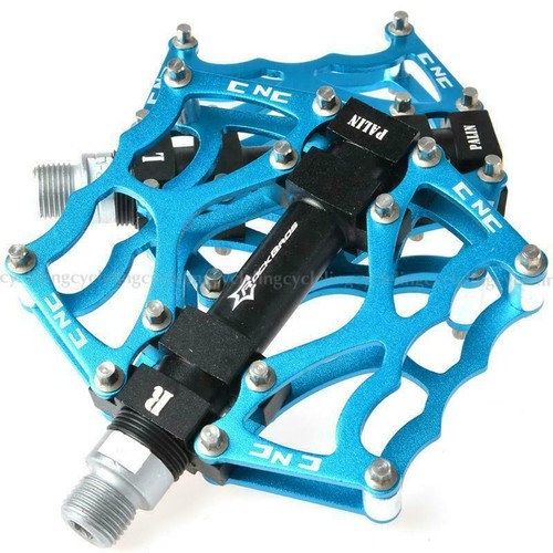 ROCKBROS New Mountain Bike Pedals Aluminum Alloy MTB Sealed Bearing Pedals 9/16" - Picture 13 of 20