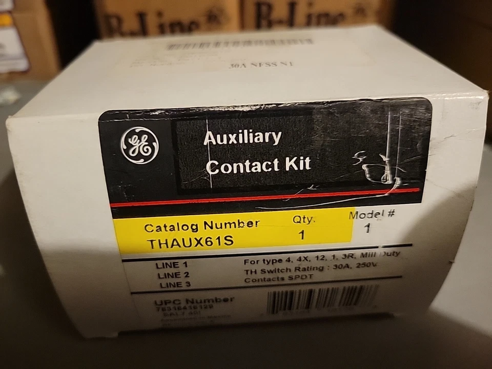 GE AUXILIARY CONTACT KIT THAUX61S NIB General Electric - Image 2 of 2