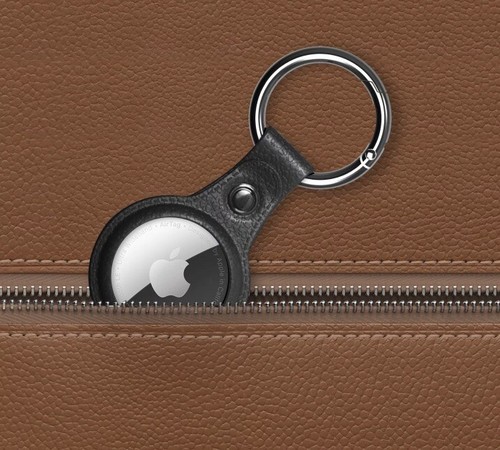 For Apple 2AirTag Silicone Holder Keyring Carry Case Keychain Air Tag Hot Seller - Picture 5 of 11