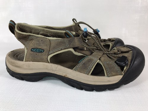 Sandalias deportivas para mujer Keen Venice de cuero para caminar pescador talla 6,5 | eBay