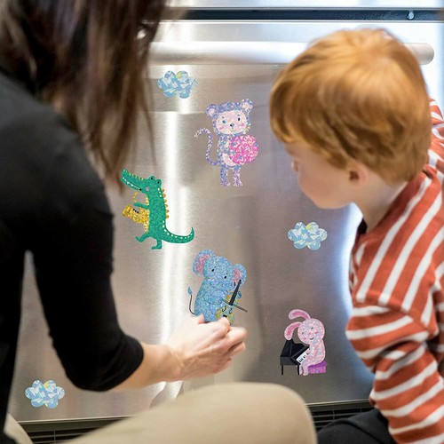 Koala Holographic Sticker Paper Glossy Waterproof Vinyl Inkjet + Laser 20PK Mix - Picture 12 of 12