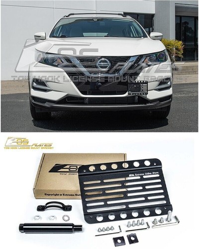 Placa EOS para 17-22 Nissan Rogue Sport gancho de remolque delantero soporte de montaje de licencia - Imagen 3 de 6