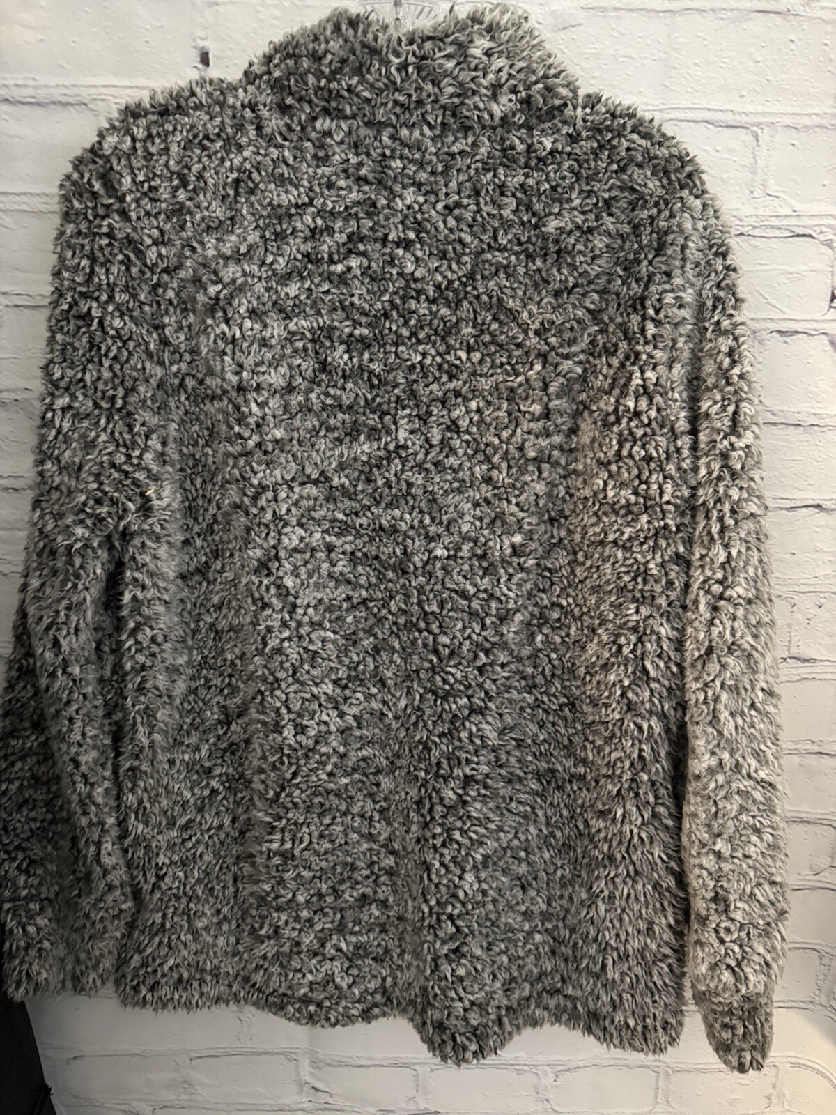 Weatherproof Variegated Gray Pullover Lined Sweat… - image 8