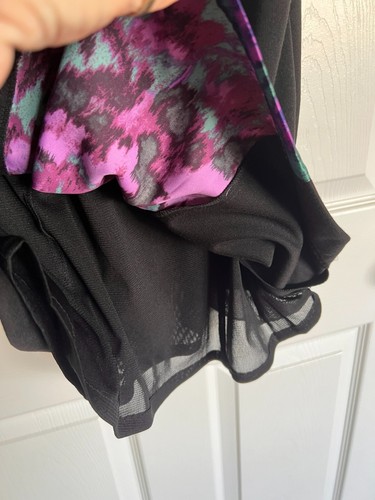 INC International Concepts Women's Sleeveless Dress Black/ Multicolor- SZ M NWT - Picture 5 of 11
