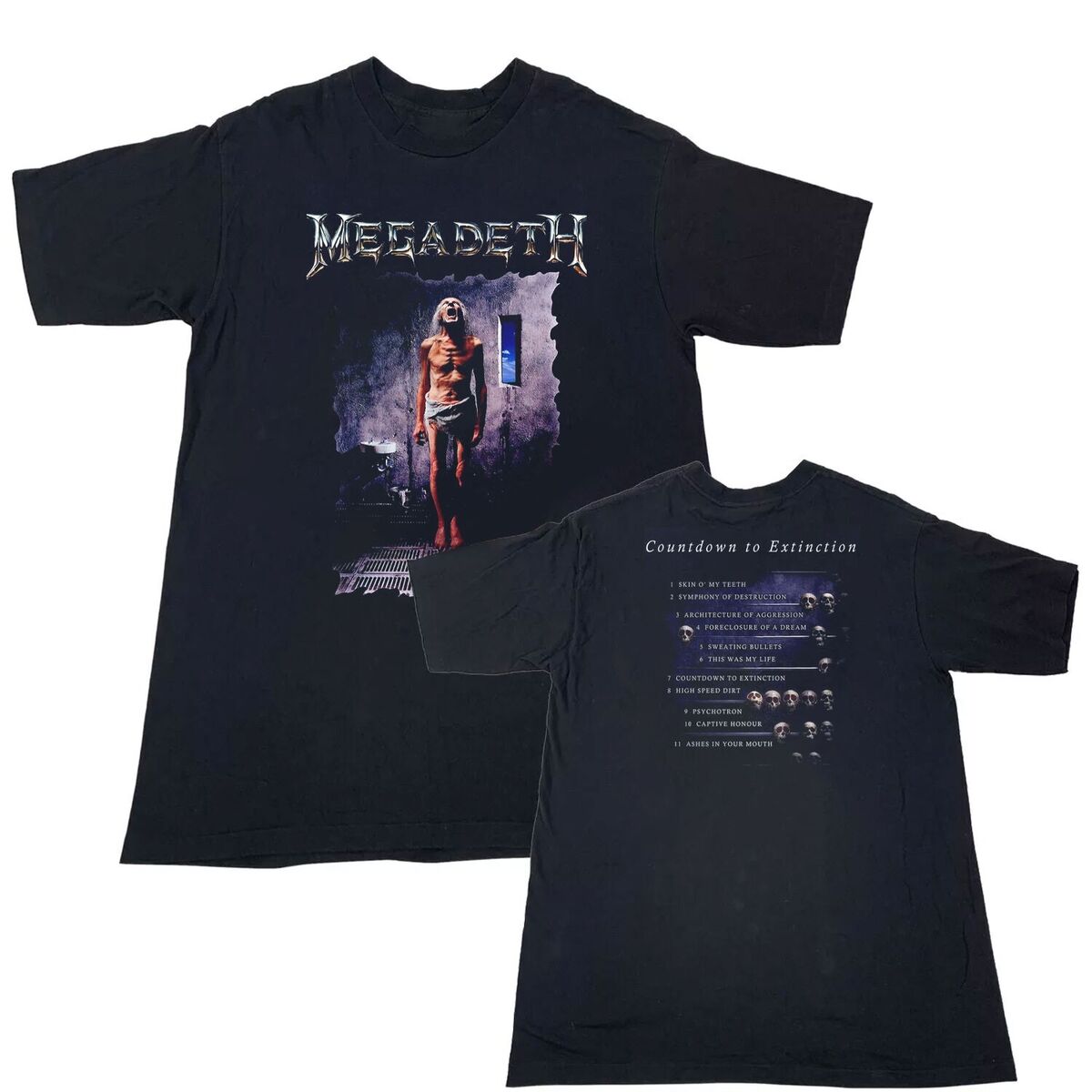 Megadeth Countdown To Extinction T-Shirt | eBay