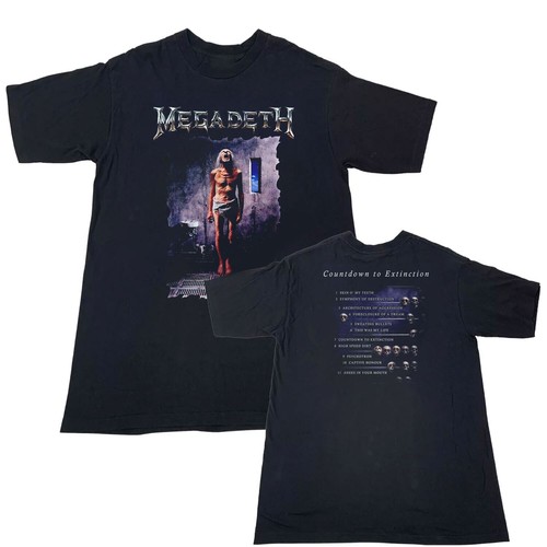 Megadeth Countdown To Extinction T-Shirt - Picture 2 of 4