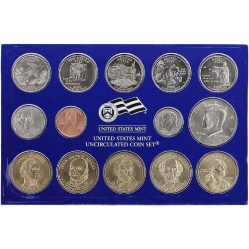 2008 P&D Mint Set Brilliant Uncirculated US with COAs (28 Coin Set) - Picture 2 of 5