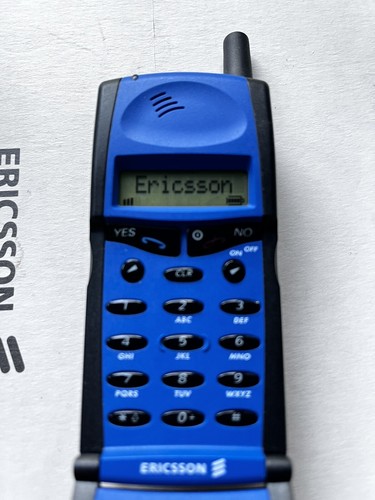 Ericsson GF768 Bleu - Rare édition M1 avec accessoires - Photo 11 sur 23