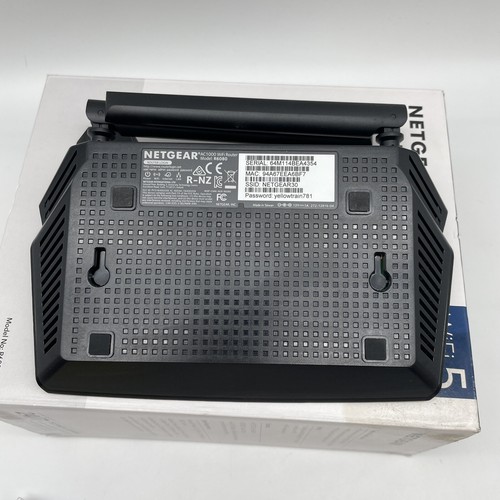 NETGEAR - AC1000 Dual-Band Wi-Fi 5 Router - Black R6080 AC Wireless Tested - Picture 8 of 10