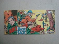 miki capitan 10°serie a strisce n°21 ed.dardo 1955