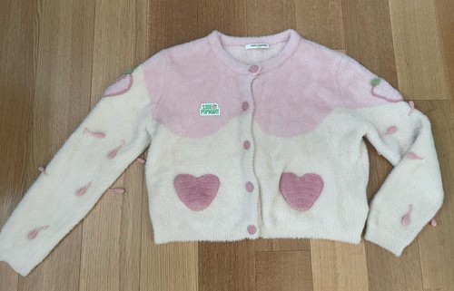 EUC 13DE Marzo Paris Strawberry Damen Oberteil Small Rosa Super Weich Pullover - Bild 1 von 16