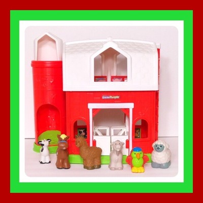 Fisher Price Little People Animal Friends Farm Barn Play Set 2014 NEW Sounds Toy