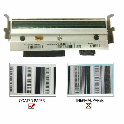 203DPI 79800M Druckkopf für Zebra ZM400 Barcode beschichteter Etikettendrucker - Bild 2 von 8