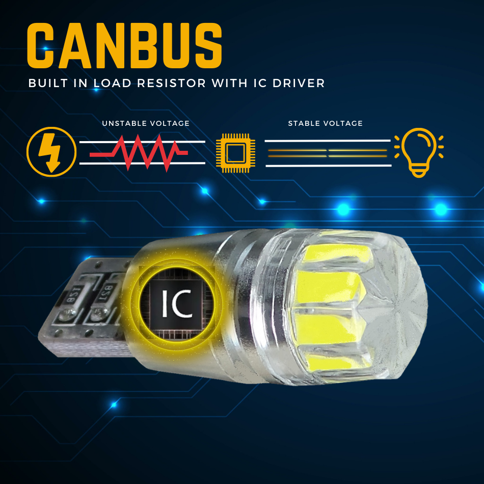 Bombilla T5 B8.3D Led Smd Coche Instrumentos Marcador BAX10S