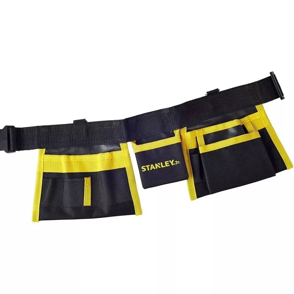 Stanley Junior Kids Tool Belt Yellow Black Ages 5+ UK