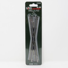 Kato Unitrack N 20-300 Left 15 Degree Crossing 7 5/16" Track Section